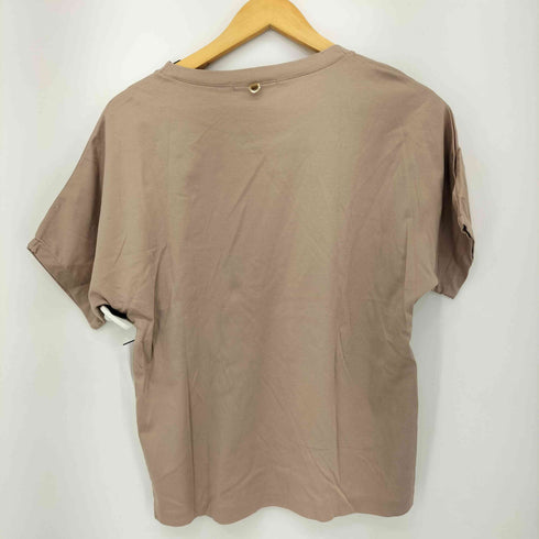 カデュネ CADUNE ベージュピンク スムースカットソー レディース JPN:38